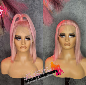 baby pink wig