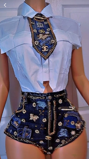 Rebel shorts set