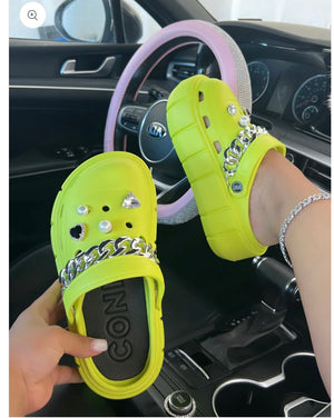 Ari platform crocs