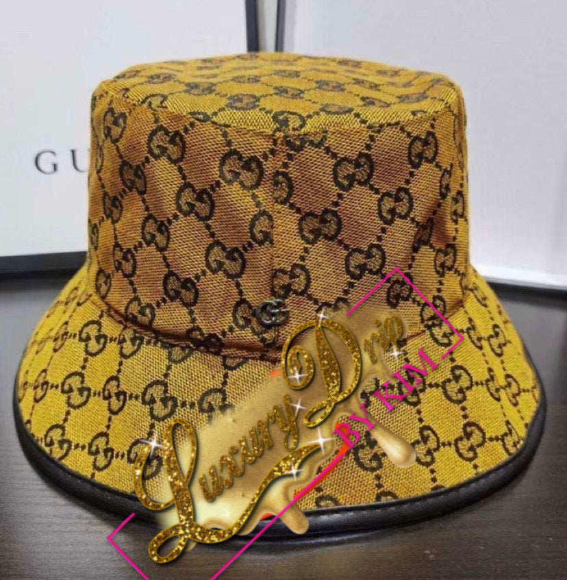 Yellow Gg hat