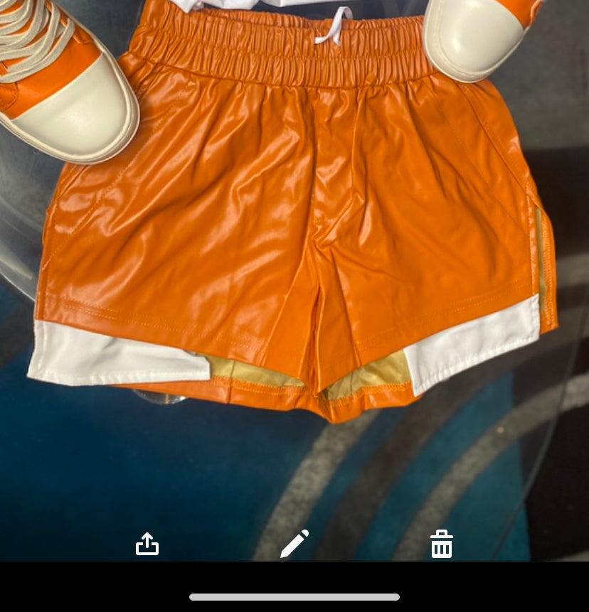 Jt orange shorts