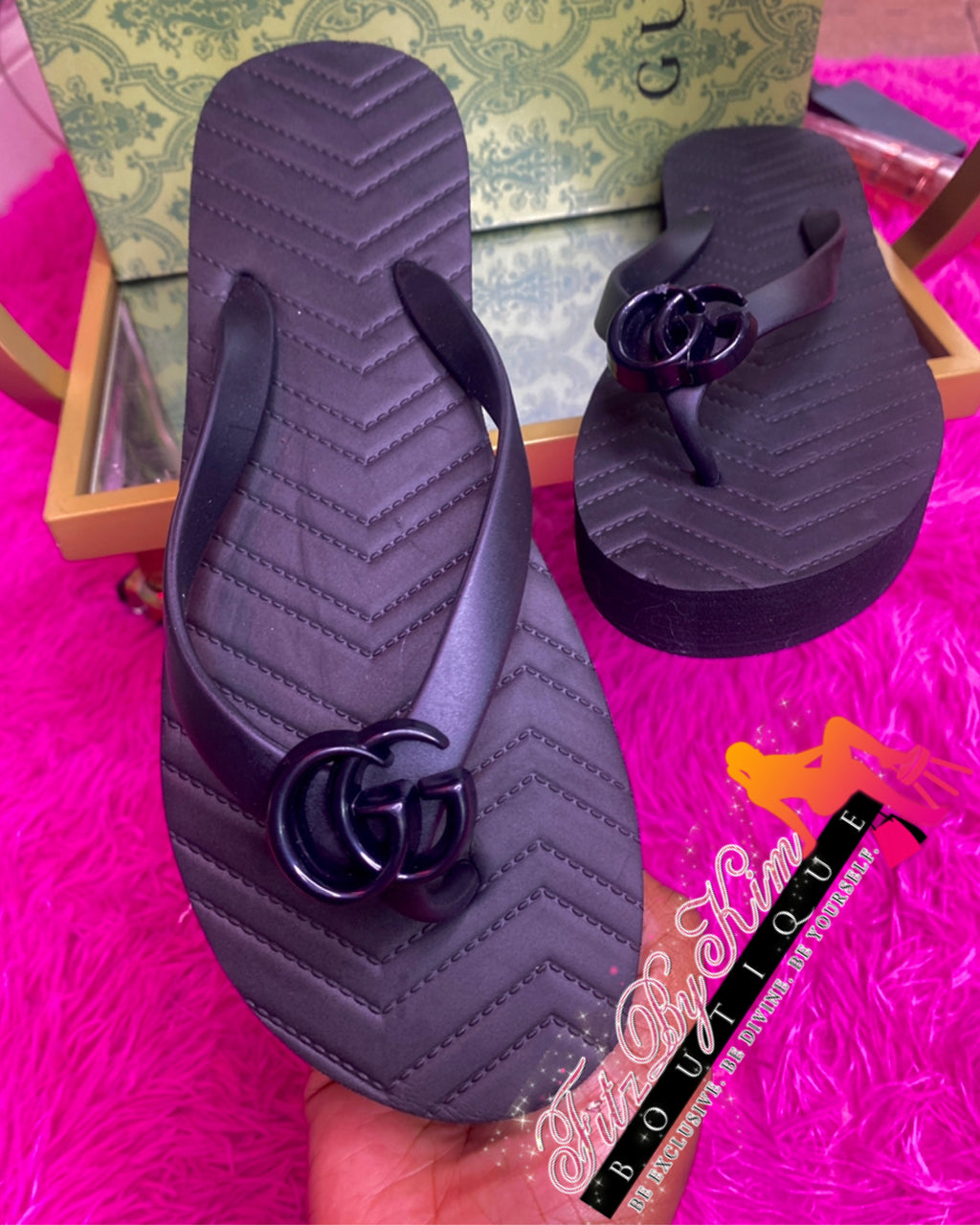 Black  Gg slides