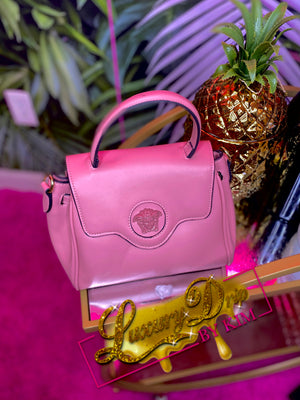 Pink v bag